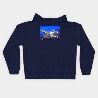 XF5 F1 Airplane Kids Hoodie